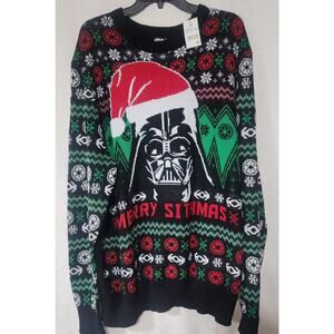 Dark Vader ''Merry Sithmas'' Christmas sweater men's XXL